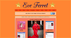 Desktop Screenshot of eveferret.com